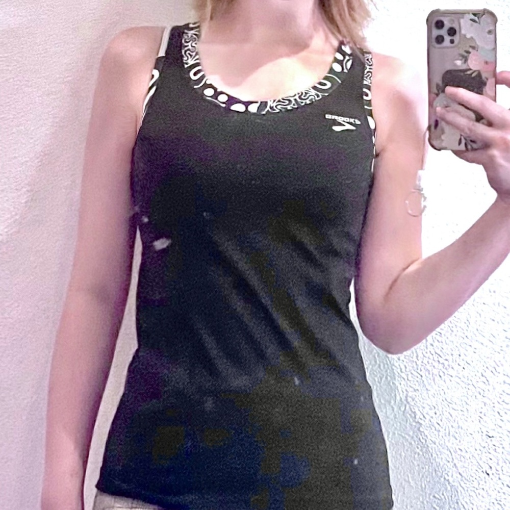 Brooks - Black Athletic Tank Top [Size S] 🖤